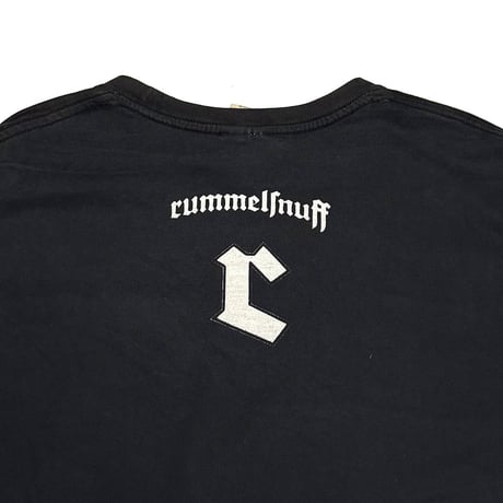 【USED】00's RUMMELSNUFF "POI SOLDAT POI" T-shirt