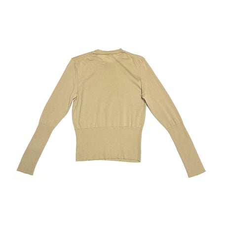 【USED】00's HERMÈS by Jean Paul Gaultier Repaired Cashmere Knit