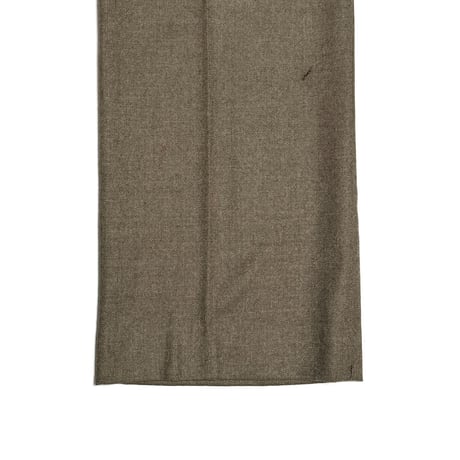 【USED】00's HERMÈS by Jean Paul Gaultier 2-Tuck Virgin Wool Wide Trousers