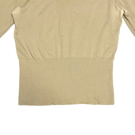 【USED】00's HERMÈS by Jean Paul Gaultier Repaired Cashmere Knit