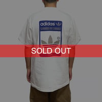 【USED】80's-90's adidas 'LA MARQUE AUX 3 BANDES' T-SHIRT
