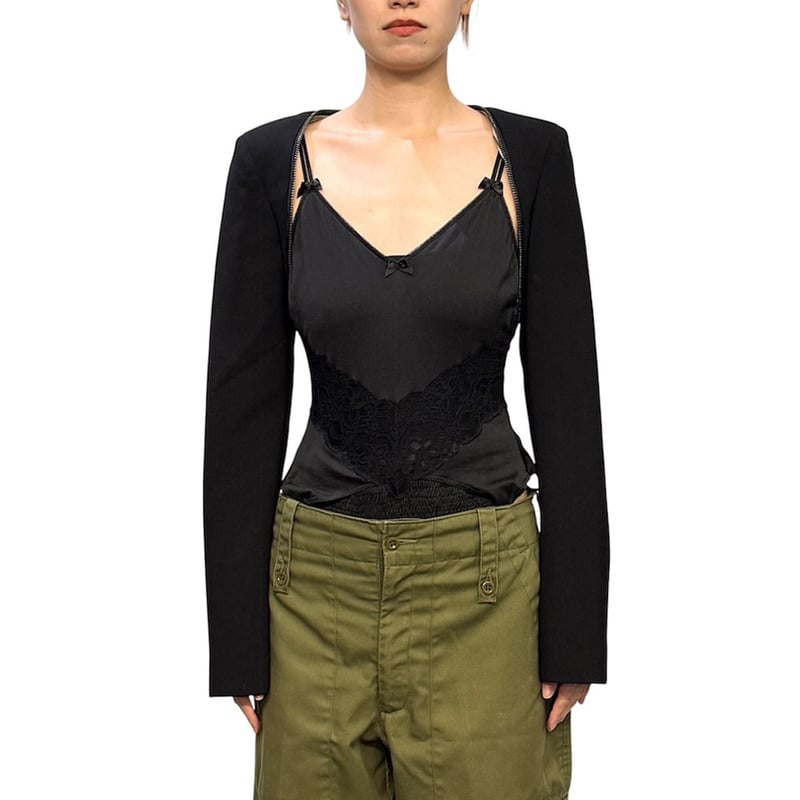 USED】90's Jean Paul GAULTIER FEMME 4-Way Zip T