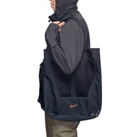 【USED】00's NIKE Cyber Rave Mesh Tote Bag Black