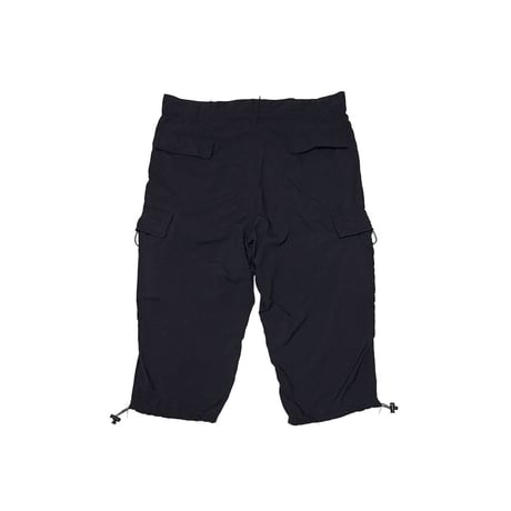 【USED】REVOLVER 2002SS Cropped Nylon Cargo Pants Black