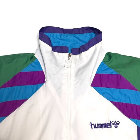 【USED】90's hummel Multi Color Training Jacket