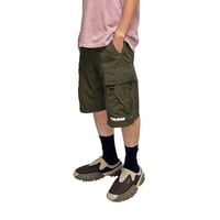 【USED】90's-00's OAKLEY SOFTWARE Ripstop Cargo Shorts Khaki