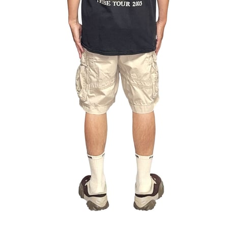 【USED】90's-00's Polo by Ralph Lauren SURPLUS FIT Cargo Shorts Ivory