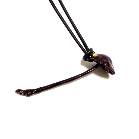 【USED】2021SS LOEWE × Alice-Andrea Ewing for Pomarius  Mushroom Pendant Necklace