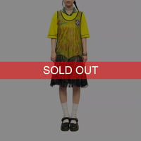 【USED】00's LAUREN VIDAL TULLE DRESS BLACK