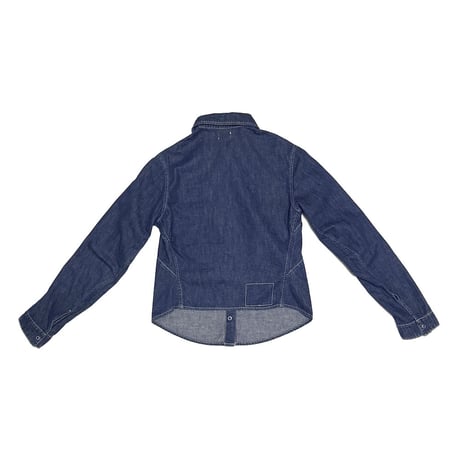 【USED】00's Levi’s ENGINEERED JEANS 3D-Cut Indigo Denim Shirt