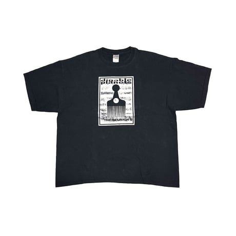 【USED】00's Digable Planets “THE REUNION” Afro Comb Graphic T-shirt