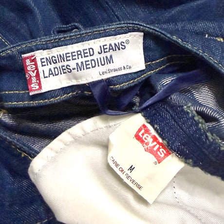【USED】00's Levi’s Engineered Jeans 3D Denim Long Skirt