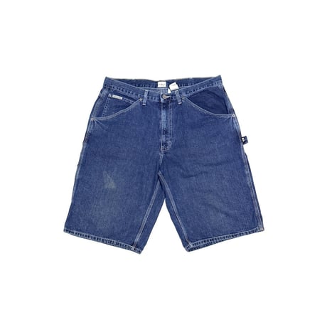 【USED】00's CK Calvin Klein Jeans Denim Painter Shorts Indigo