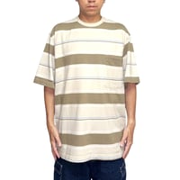 【USED】00's Puritan Multi Stripe Pocket T-shirt