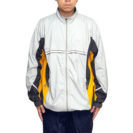 【USED】00's EURO ASICS DUOTECH Nylon Track Jacket