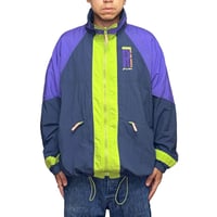 【USED】80's Lotto “RUNNING PRO LINE” Color Block Training Jacket