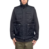 【USED】90's-00's GAP Tactical Nylon Vest Black