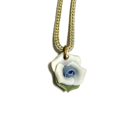 【BOOMBABA BOUTIQUE】(No.2) Blue Rose Necklace