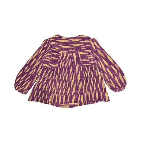 【USED】00's ISABEL MARANT ÉTOILE Abstract Print Silk Blouse