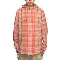 【USED】00's Christopher & Banks Plaid Cotton Zip Hoodie