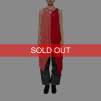 【USED】00's MARITHÉ FRANÇOIS GIRBAUD Asymmetrical Knit Tunic Dress