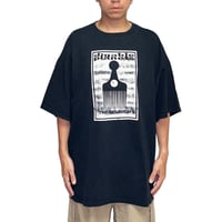 【USED】00's Digable Planets “THE REUNION” Afro Comb Graphic T-shirt