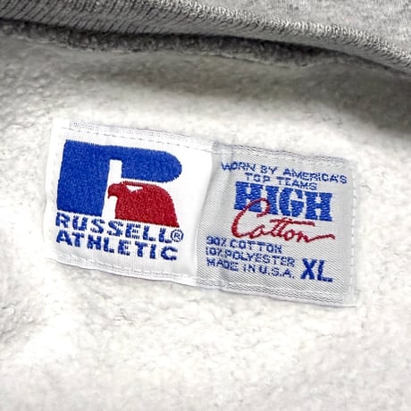 【USED】90's-00's Russell Athletic Rottweiler “BEAR” Cut-Off Sweatshirt