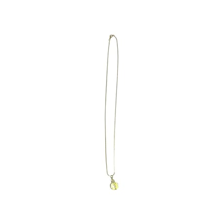 【BOOMBABA BOUTIQUE】(No.12) Mirror Glass Ball Pendant Necklace Gold-filled