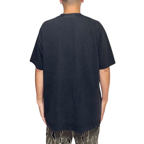 【USED】00's “SAMURAI” Japonism Graphic T-shirt Black