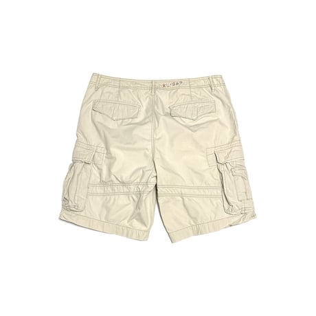 【USED】90's-00's Polo by Ralph Lauren SURPLUS FIT Cargo Shorts Ivory