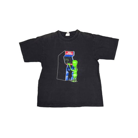【USED】90's-00's SPACE DEFENDERS T-shirt