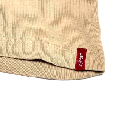 【USED】00's Levi’s RED TAB Rhinestone Statue of Liberty Raglan Long Sleeve T-shirt