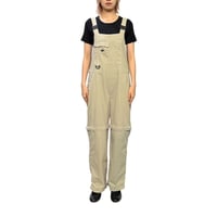 【USED】Columbia 2001SS Convertible Detachable Overalls Greige