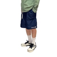 【USED】00's NIKE Ripstop Nylon Swim Shorts Navy