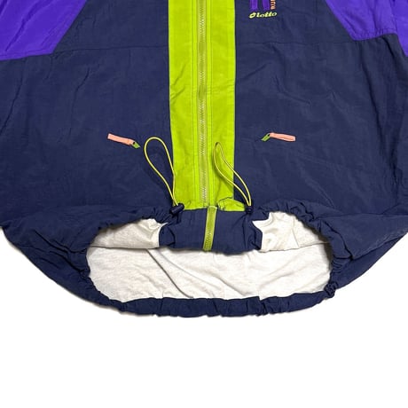 【USED】80's Lotto “RUNNING PRO LINE” Color Block Training Jacket