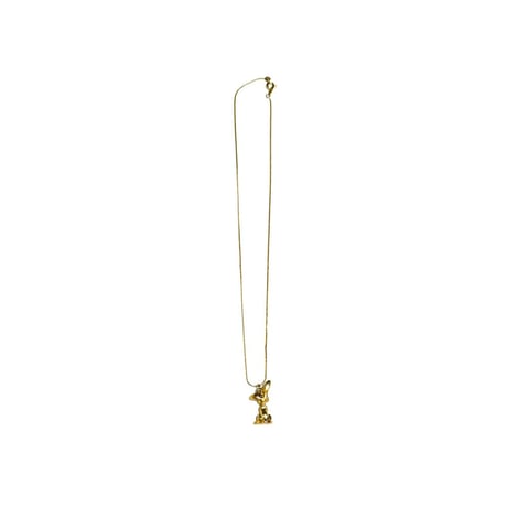 【BOOMBABA BOUTIQUE】(No.14) Bunny Pendant Necklace Gold-filled