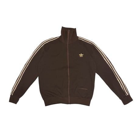 【USED】70's adidas VENTEX Trefoil Track Jacket Brown Made in France