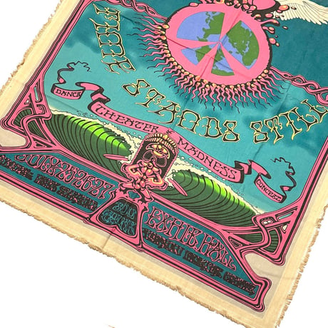 【USED】Rick Griffin “Hawaiian Aoxomoxoa” Grateful Dead Large Vintage Tapestry