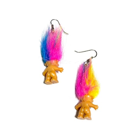 【BOOMBABA BOUTIQUE】(No.35) Troll Earrings