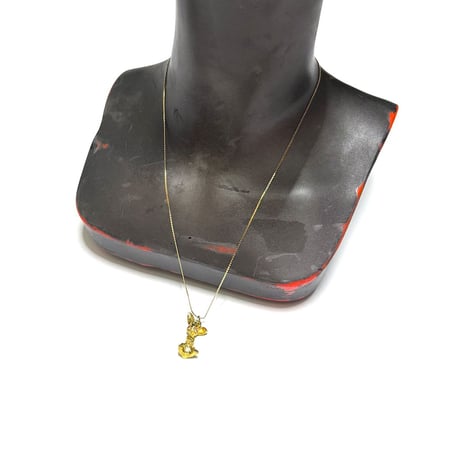 【BOOMBABA BOUTIQUE】(No.14) Bunny Pendant Necklace Gold-filled