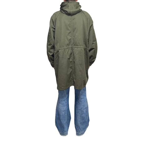 【USED】80's French Army M64 Field Parka with Removable Boa Liner Olive