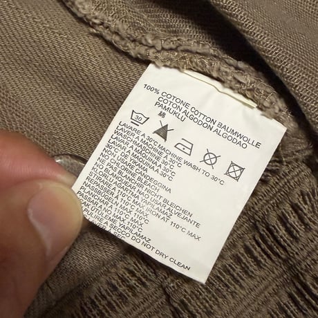 【USED】00's DIESEL Zip Design Cropped Cotton Tailored Jacket