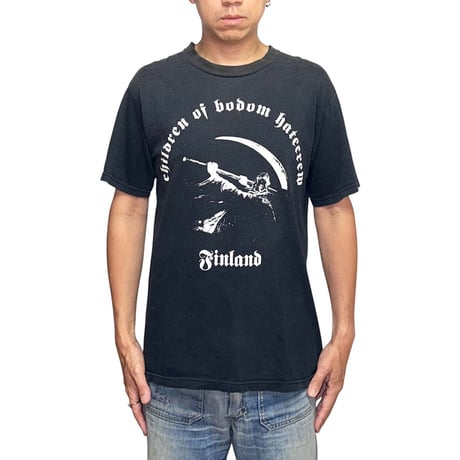 【USED】00's Children of Bodom “Hate Crew” Grim Reaper T-shirt