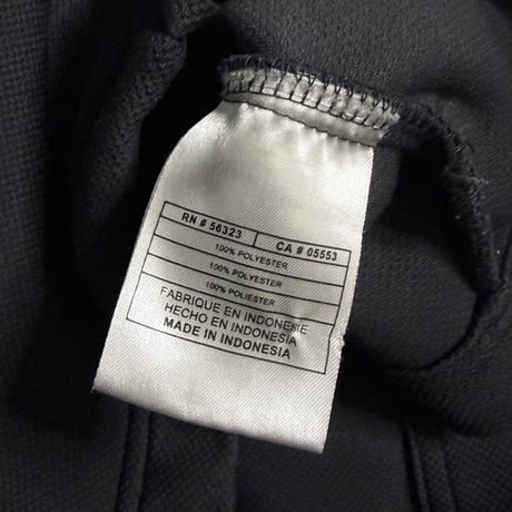 【USED】00's NIKE Textured Track Jacket Grey