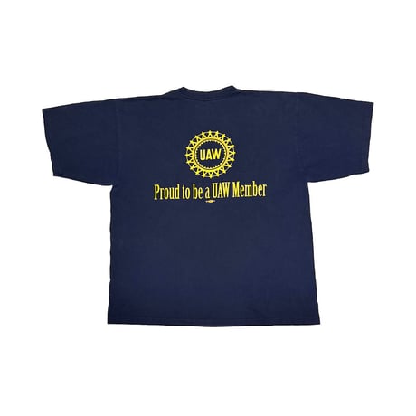 【USED】90's UAW “Got Union?” Double-Sided Print T-shirt