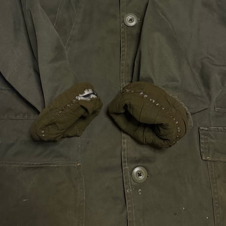 【USED】50's-60's Belgian Army M-47 Type Hooded Field Parka Olive