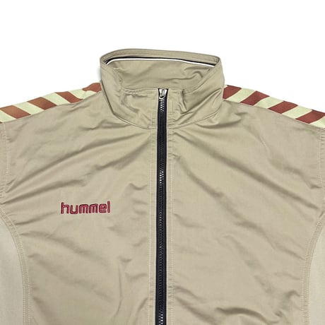 【USED】00's hummel Denmark Football Track Jacket Beige