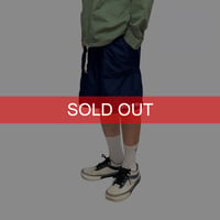 【USED】00's NIKE Ripstop Nylon Swim Shorts Navy