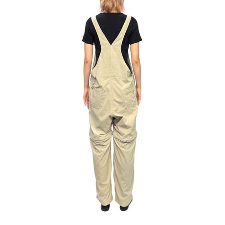 【USED】Columbia 2001SS Convertible Detachable Overalls Greige