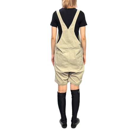 【USED】Columbia 2001SS Convertible Detachable Overalls Greige